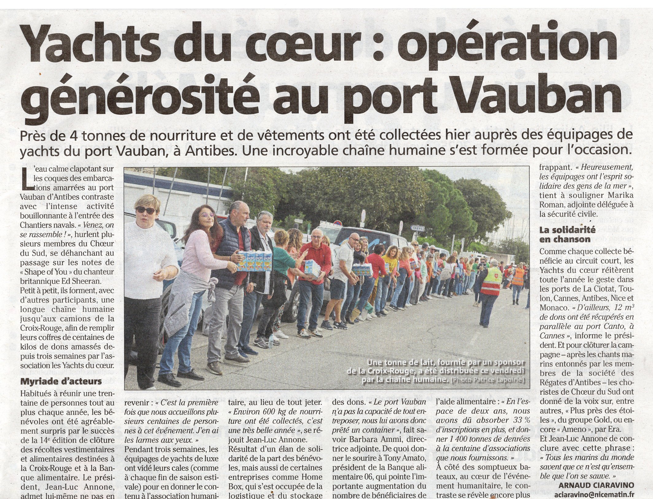 2024 Yachts du Coeur Event by Nice-Matin 2024-11-09